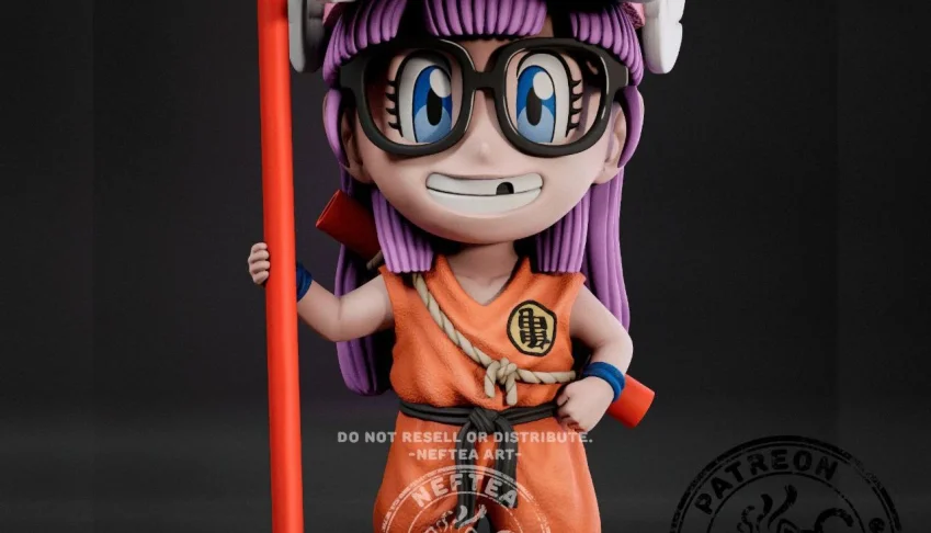Chibi Arale chibi STL