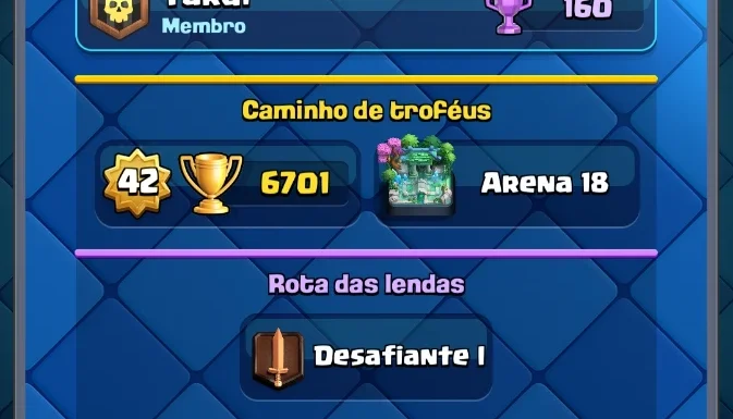 Contas Clash Royale Nvl 14