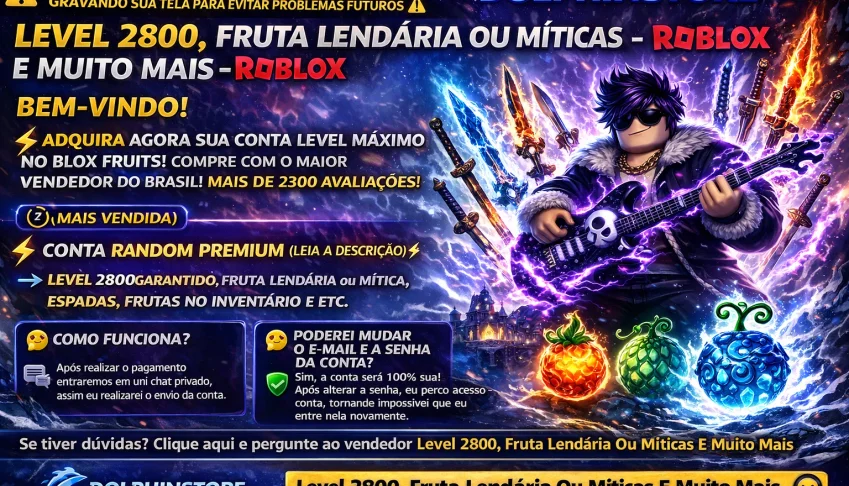 Level 2800, Fruta Lendária Ou Míticas E Muito Mais