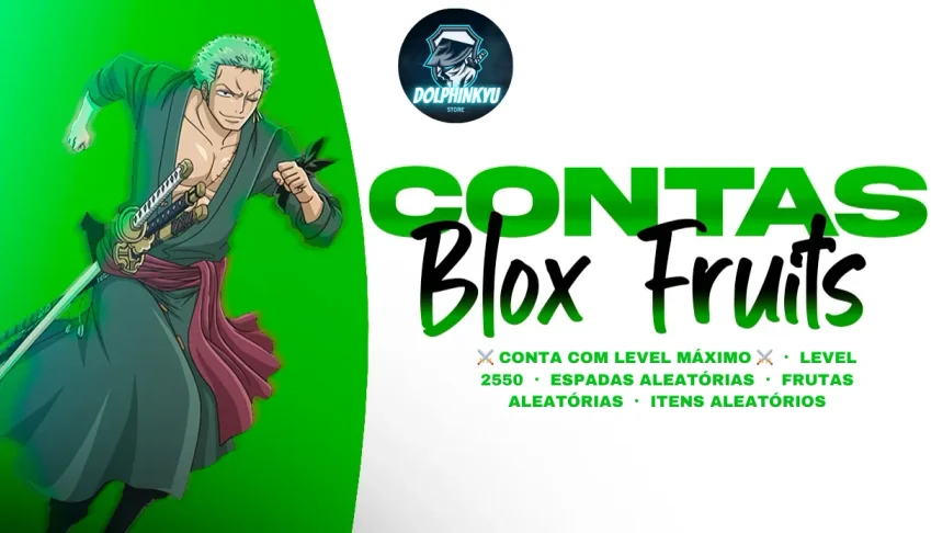 ❄️Conta Blox Fruit Level Máximo 2550❄️