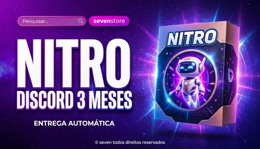 Discord Nitro Gaming 90 Dias + 2 Server Boosts