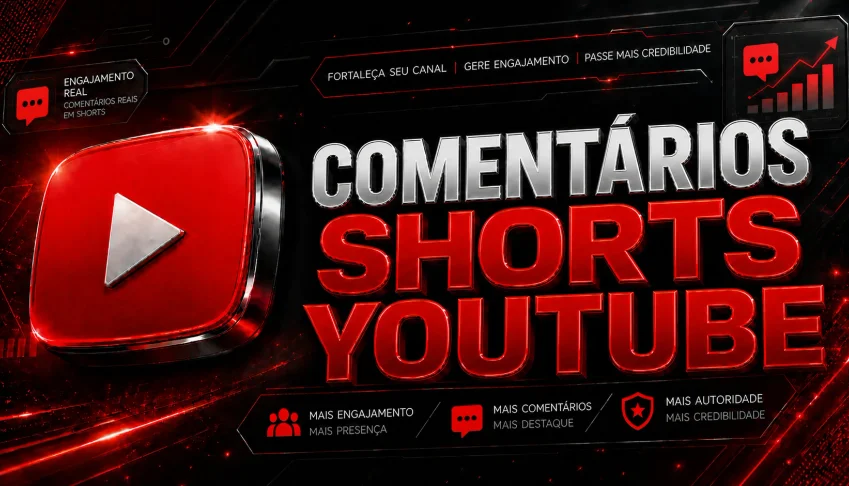 Comentarios Shorts Youtube [Entrega Rápida|Menor Preço!]