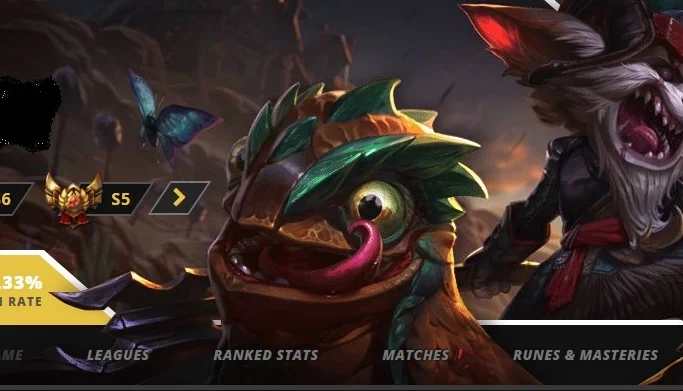 Conta Lol - Ouro V + 115 Skins + Faltam 6 Campeões
