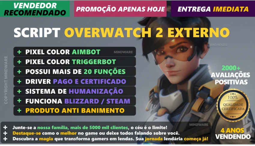 HACK OVERWATCH 2 ✅ 100% SEGURO, EXCLUSIVO E RECOMENDADO