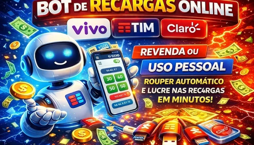 Painel de recarga de celular (credito de celular)