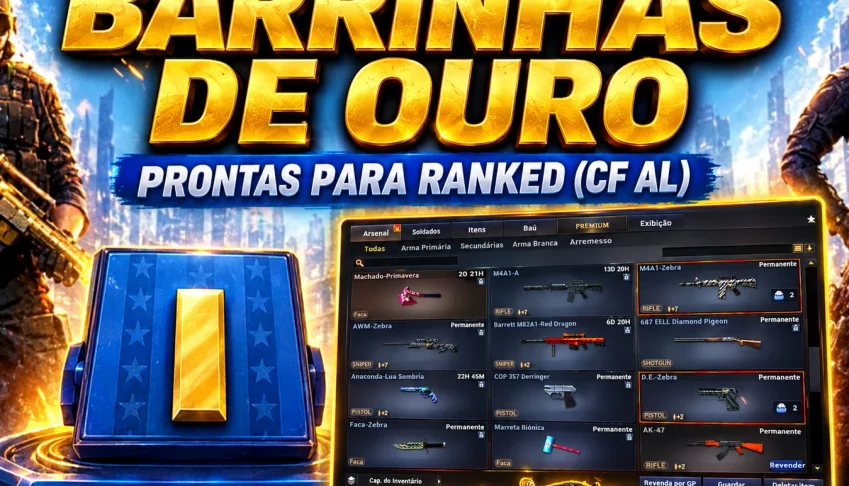 Conta barrinha de ouro + kit zebra