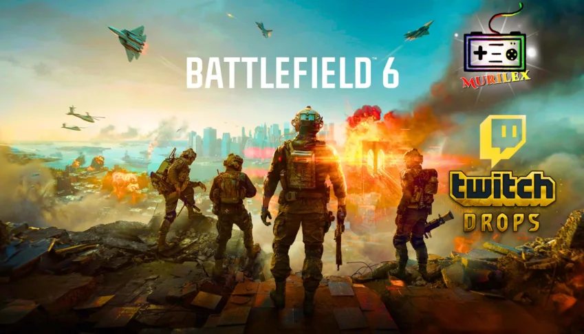 Battlefield 6 Twitch Drops 4 Itens