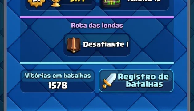 Conta ClashRoyale lvl 31