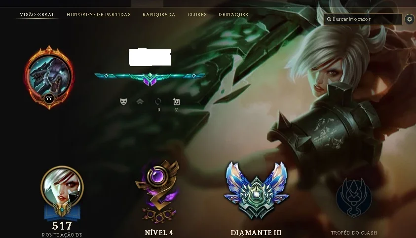Conta League of Legends