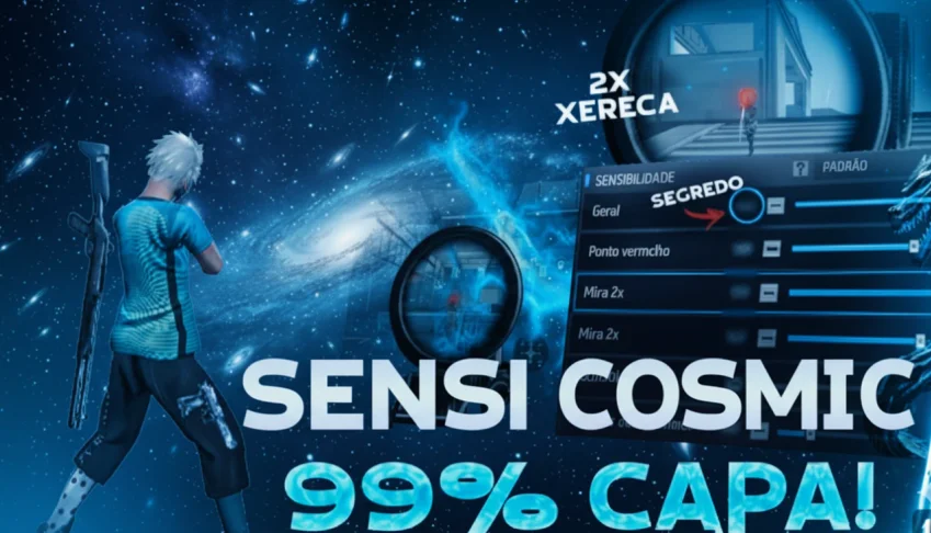 Longo Alcance Perfeito - Free Fire Sensi Cosmic