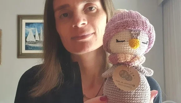 Pinguim Amigurumi