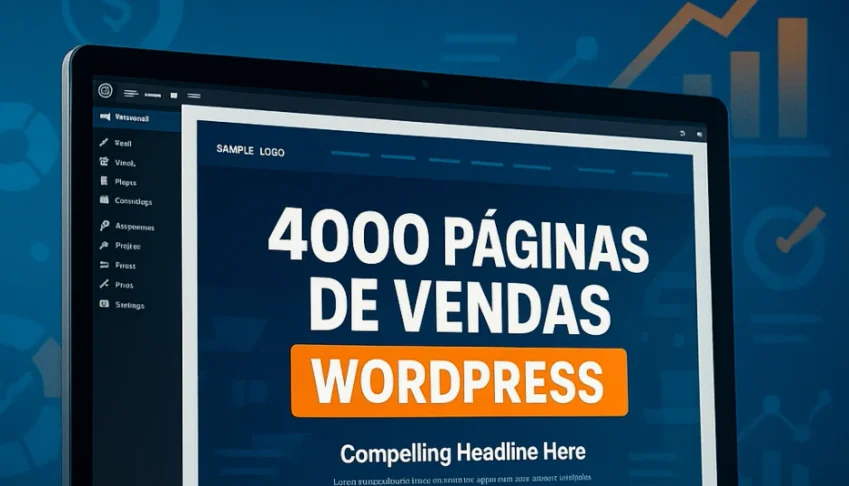 4000 Páginas de Vendas WordPress Prontas para Você Lucrar!