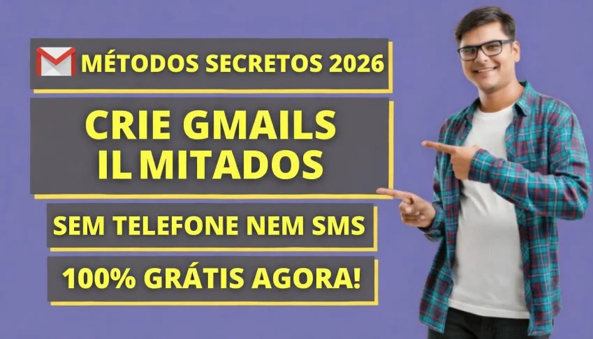 Metodo Secreto - Gere Contas Gmail Ilimitadas