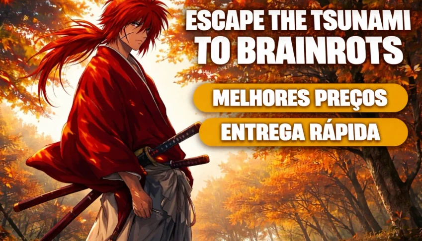 Draculini Meowlini Fuja Do Tsunami Para Brainrots/Escape Tsu
