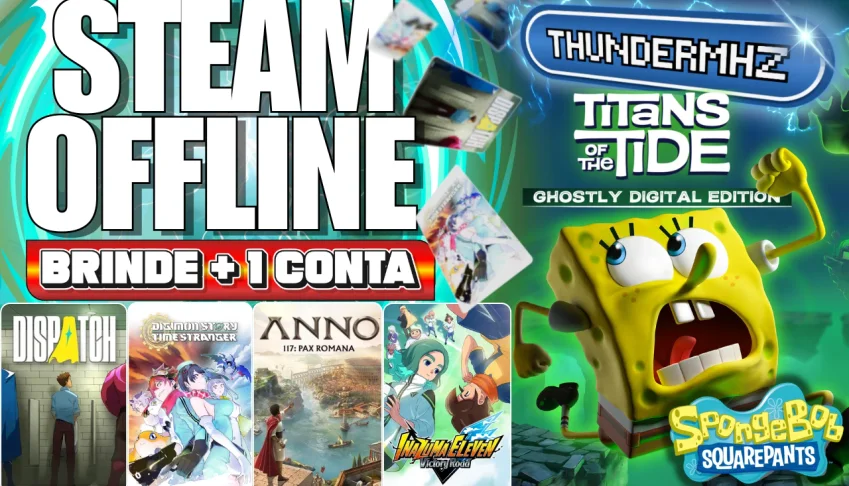 BobEsponja SpongeBob Titans of the Tide DELUXE -STEAM OFFLIN
