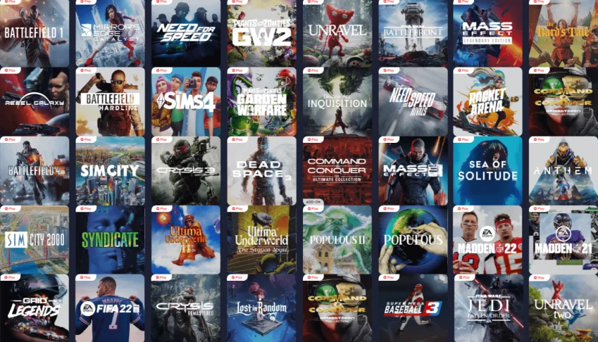 Conta EA com EA Play Plus — Tenha acesso total aos melhores