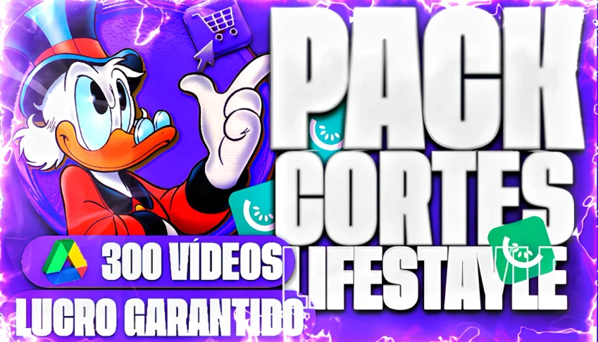 Pack +300 Vídeos Virias Lifestyler Para Tiktok Com Lucro