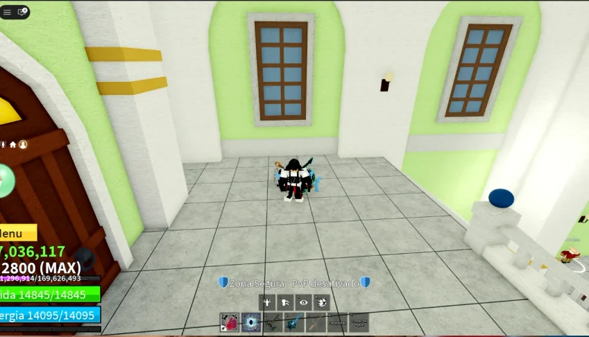 Conta Blox Fruit Com Todas As 7 Raças V4 Full Gear +++