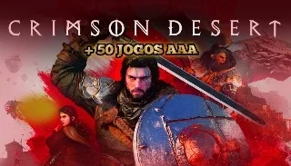 [Steam] Crimson Desert + 50 Jogos AAA | Conta Offline