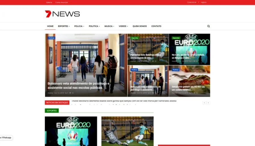 Script Portal News Pro – PHP Completo