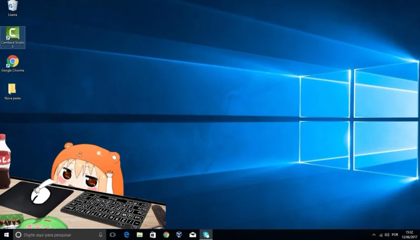 Widget para Stream BongoCat | Espelha Mouse e Teclado
