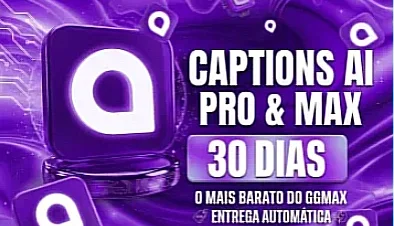 Captions Ai (Pro E Max) - [Entrega Automática] - 30 Dias