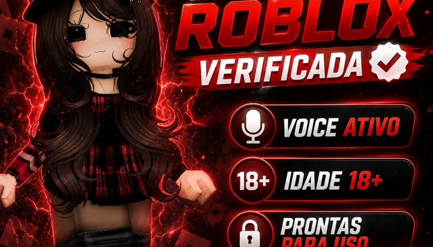 Contas Roblox Com Voicechat Ativo | Conta Verificada 18+