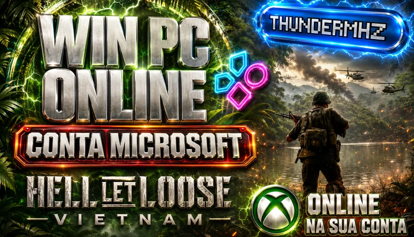 Hell Let Loose Vietnam - Conta Microsoft PC - Online