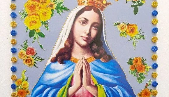 Quadrinho de Azulejo "N. S. da Guia"