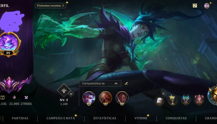 Conta wild rift