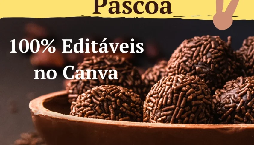 Pack Canva para Páscoa - 40 Templates Editáveis Vol. 2