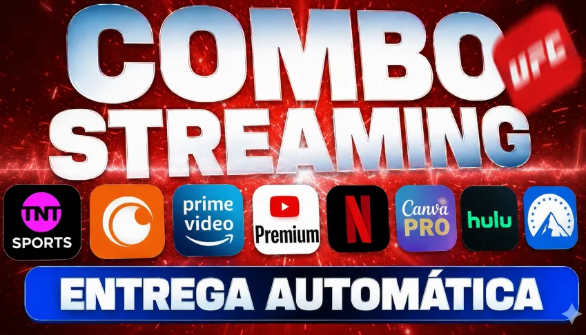 Netflix / Prime Video / Disney Plus / Hbo Max /Espn/ 30 Dias