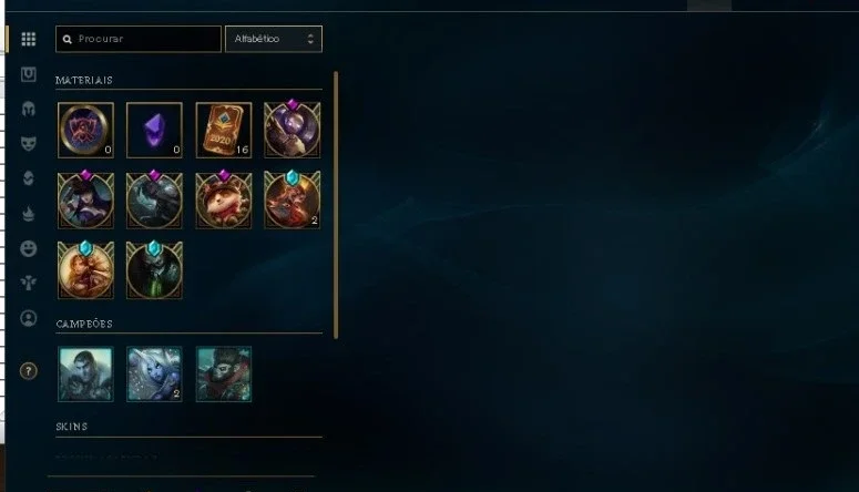 Conta - League of Legends
