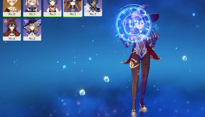 Conta de Genshin impact rank 7 com Ast Mona e mais 2 4 star