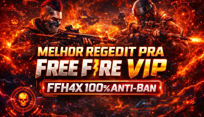 Melhor Regedit Pra Free Fire Vip | Ffh4x 100% Anti-Ban
