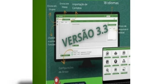 WASENDER ATUALIZADO - VERSÃO 3.3 - DIREITO A REVENDA