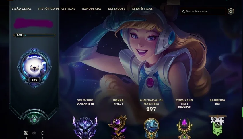 Conta Lol D3, 90 champs