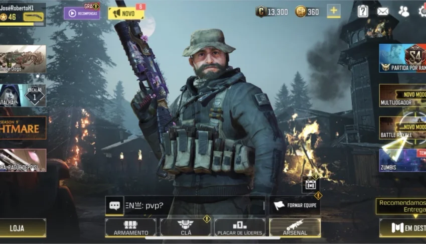 Conta cod Mobile