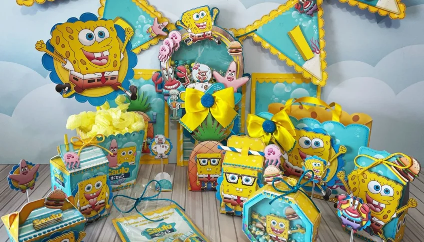 Arquivo de corte Silhouette Bob Esponja