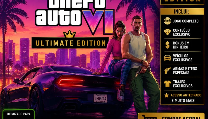 🔥 GTA 6 Ultimate Edition Xbox Series S/X | Mídia Parental