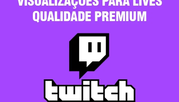 Viewers Twitch Views para Lives ao vivo