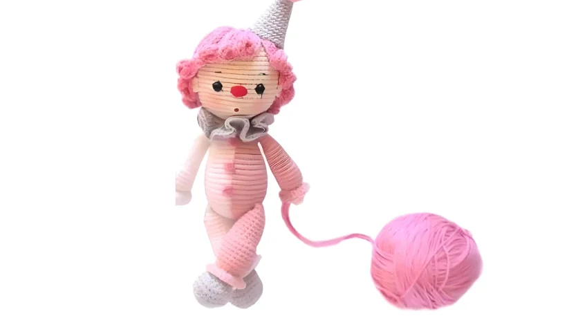 Receita Crochê Amigurumi - Palhaço Pink (Rosa)