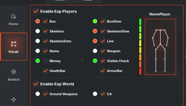Menu CS2 PRO 30 Dias