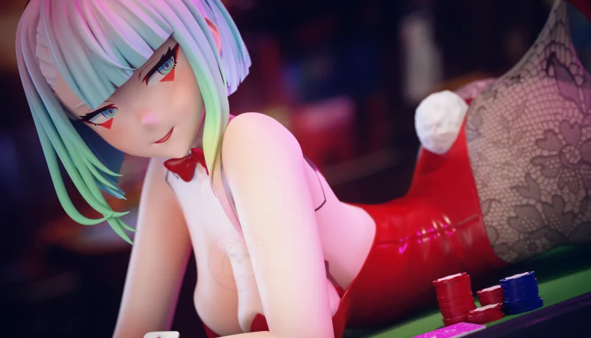 Lucy - Cyberpunk Edgerunners - Arquivo Stl - P/Impressão 3D