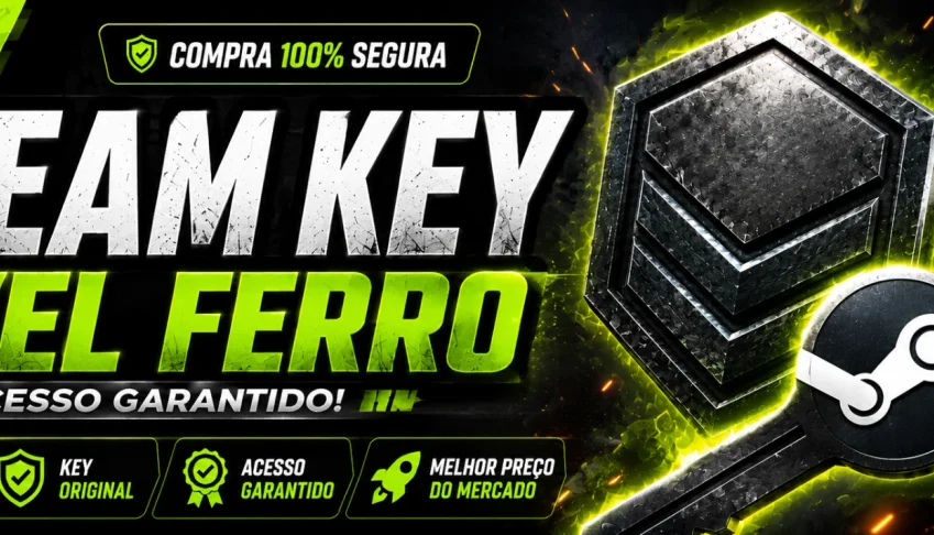 Steam Key Ferro | Key De Nível Ferro