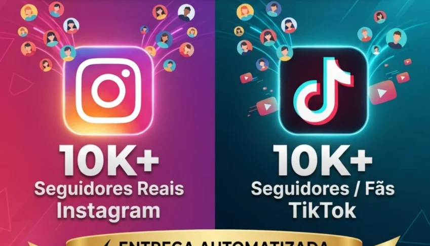 Seguidores Mundial/Brasileiros-Organico-Tiktok E Instagram