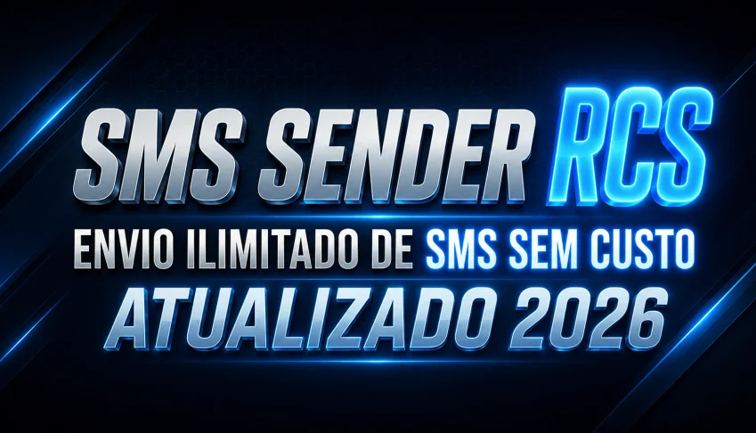 SMS Sender RCS Envie SMS Sem Gastar Créditos