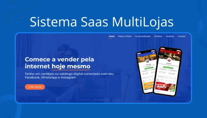 SAAS Catalogo digital multi lojas