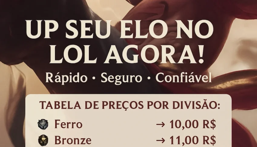🚀 Summoner Boost — Elo Job