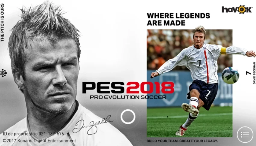 Pes Mobile Conta Rumo Ao 2019 Com Cr7 + Black Ball